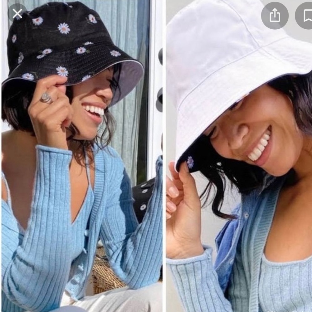 Alice & Olivia Reversible Bucket Hat NWT